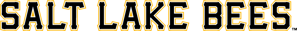 Salt Lake Bees 2015-Pres Wordmark Logo 2 vinyl decal